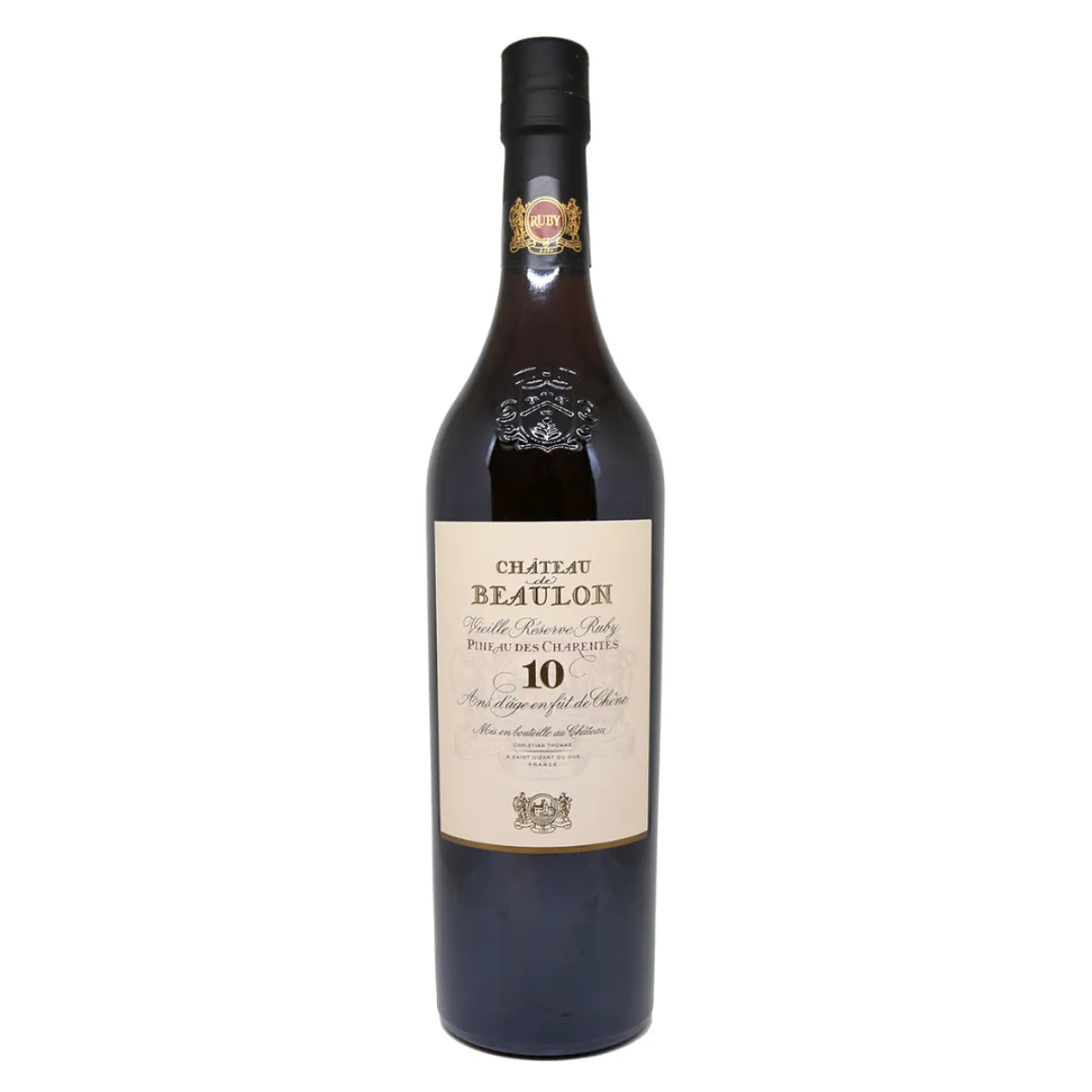 Beaulon Beaulon - Pineau des Charentes Rouge 10 Years Old - Charentes